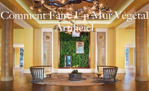COMMENT FAIRE UN MUR VÉGÉTAL ARTIFICIEL D'INTÉRIEUR ?
