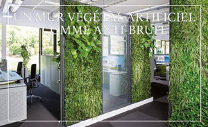 UN MUR VÉGÉTAL ARTIFICIEL COMME ANTI-BRUIT
